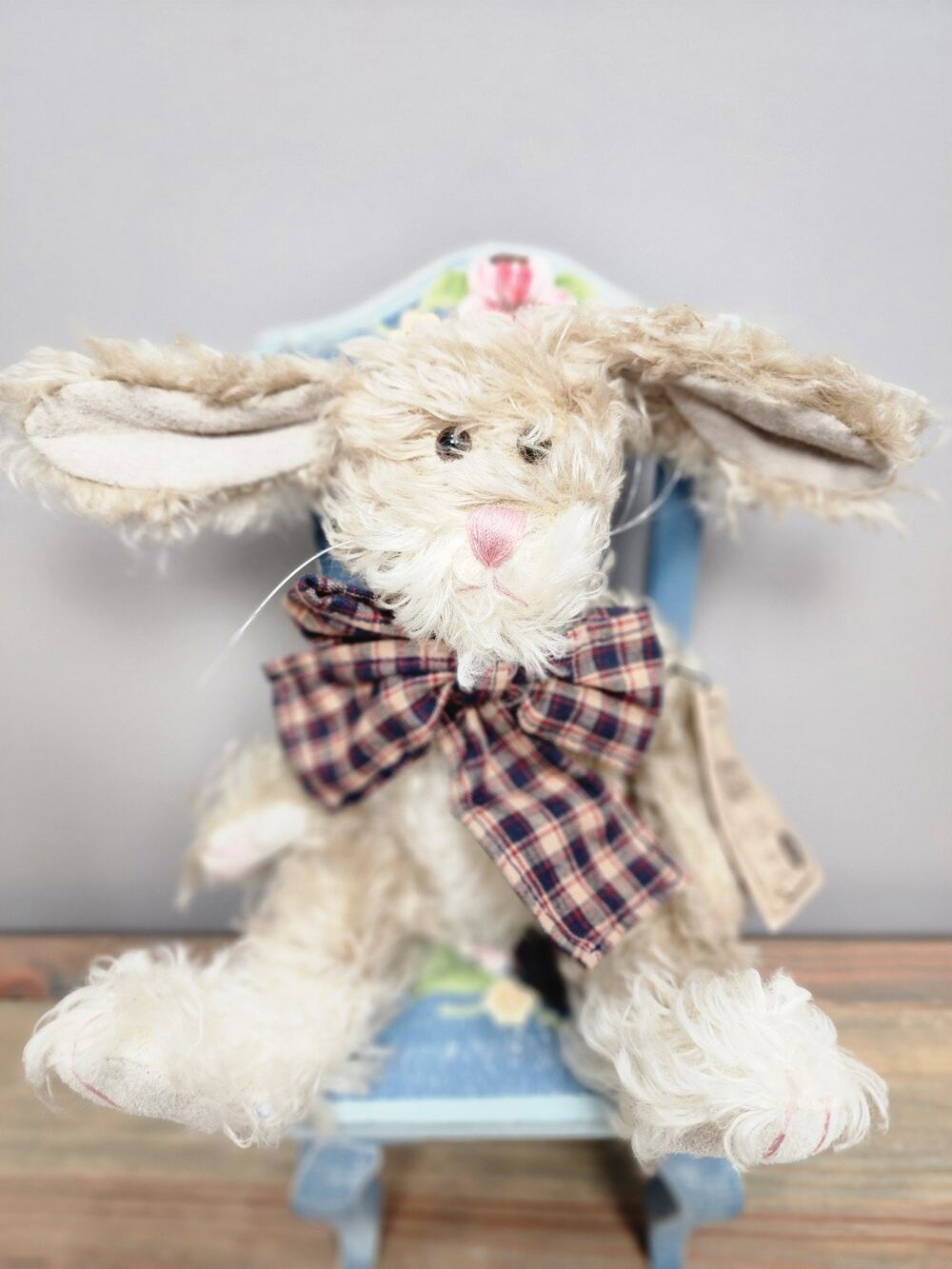 Boyds Edith Q. Harington Hare Bunny Rabbit Original Mohair Bear